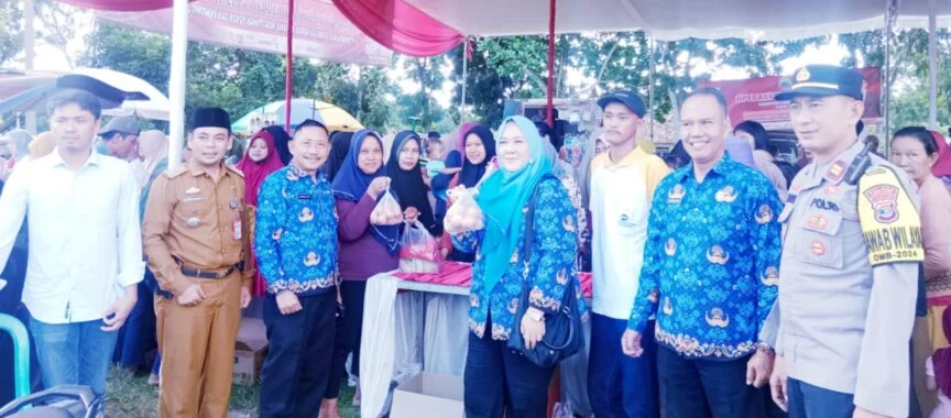 Pemkab Lamsel Kembali Gelar Operasi Pasar