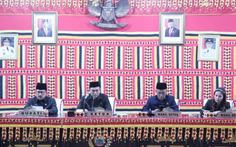 Pemkab Lamsel Sampaikan LKPJ Anggaran Tahun 2023