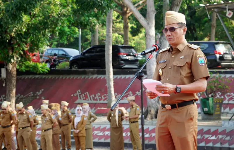 Asisten Ekobang Lamsel Minta ASN Disiplin