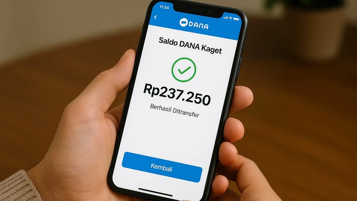 Jangan Ketinggalan Link DANA Kaget Spesial Malam Kamis, Aktifkan Amplop Digital Berisi Saldo Gratis