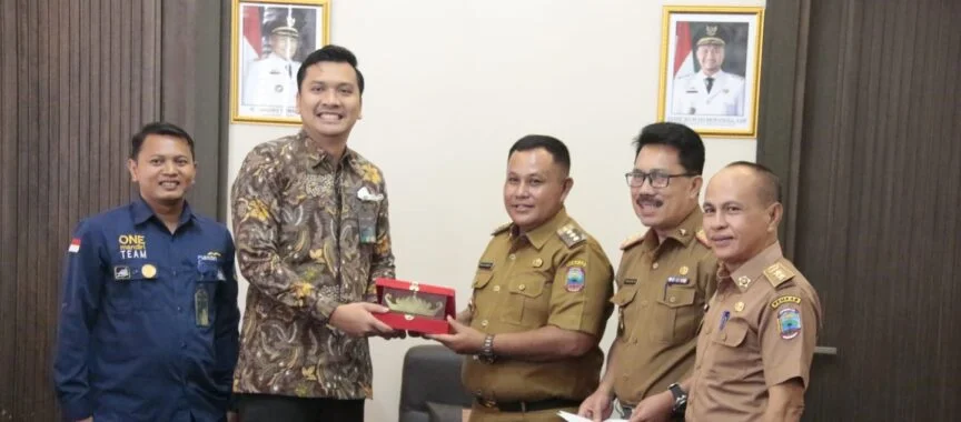 Bupati  Nanang Ermanto Lakukan Audiensi Bersama Pimpinan Bank Mandiri Kalianda