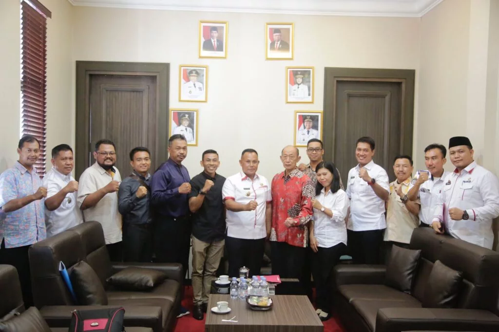 Pengurus PGID Lampung Selatan Audiensi dengan Bupati Nanang