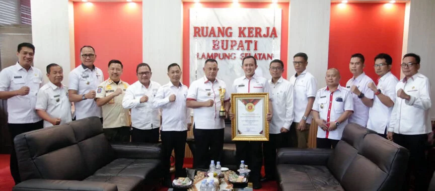 Kabupaten Lampung Selatan Raih Penghargaan Kabupaten Sangat Inovatif
